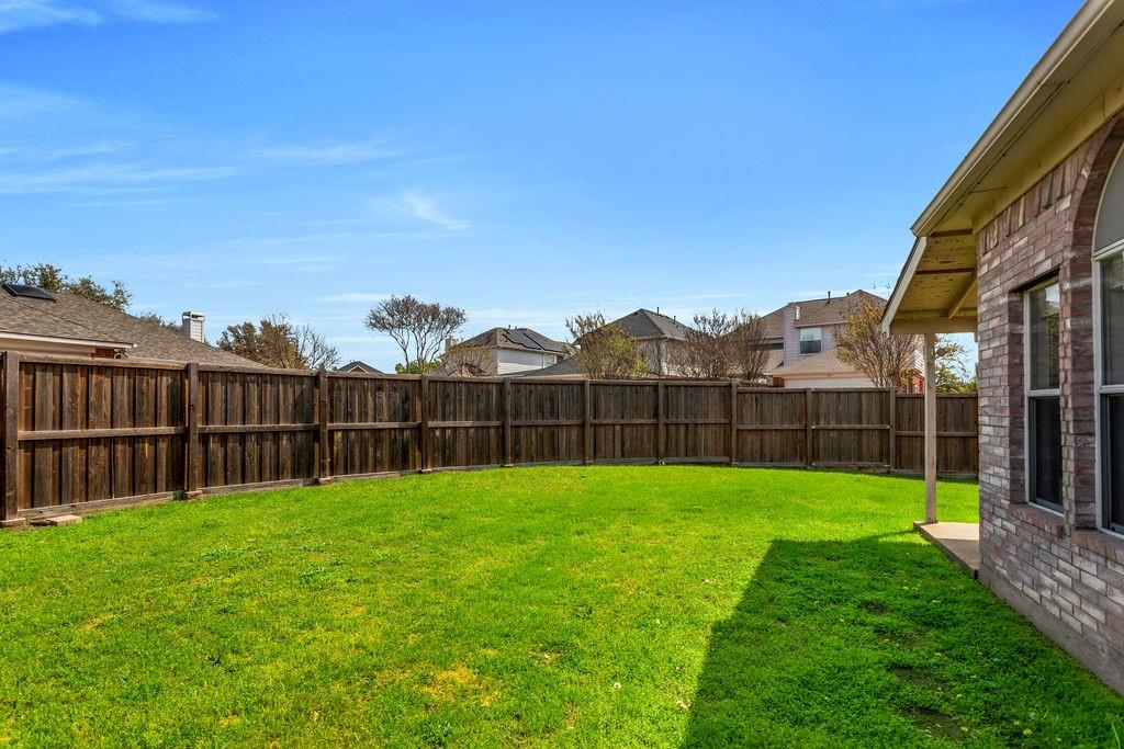 447 Trinity Drive Allen, TX 75002 - Photo 24 of 24 a view of a backyard