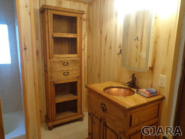 989 17 Road Fruita, CO 81521 - Photo 22 of 23 a bathroom with a sink and a mirror