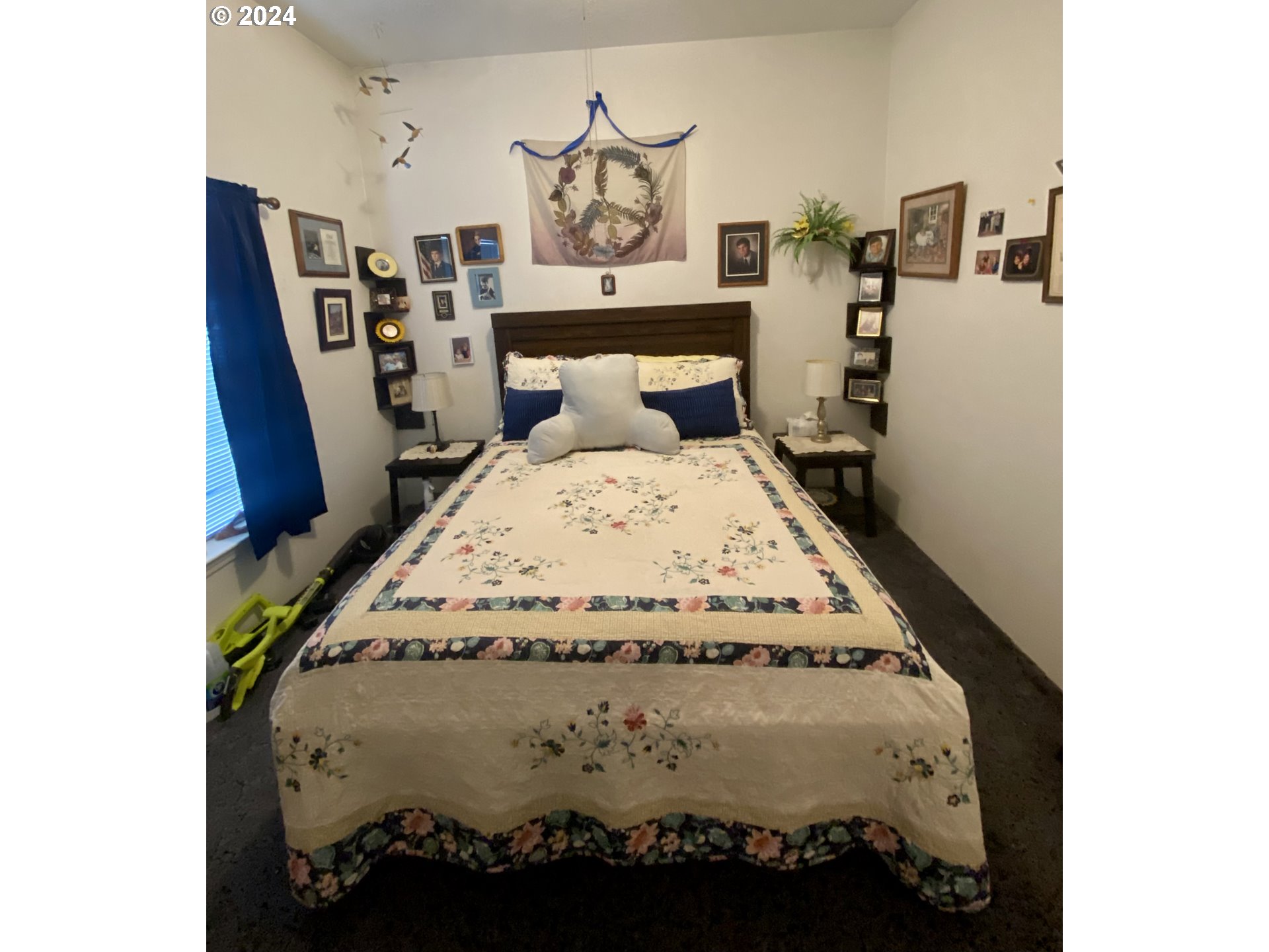 1324 Southwest 33rd Street Pendleton, OR 97801 - Photo 19 of 22 a large bed sitting in a bedroom next to a window
