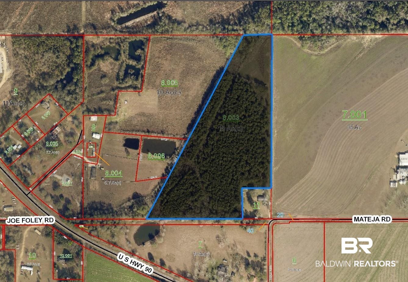 0 Mateja Road Robertsdale, AL 36567 - Photo 18 of 18 Aerial
