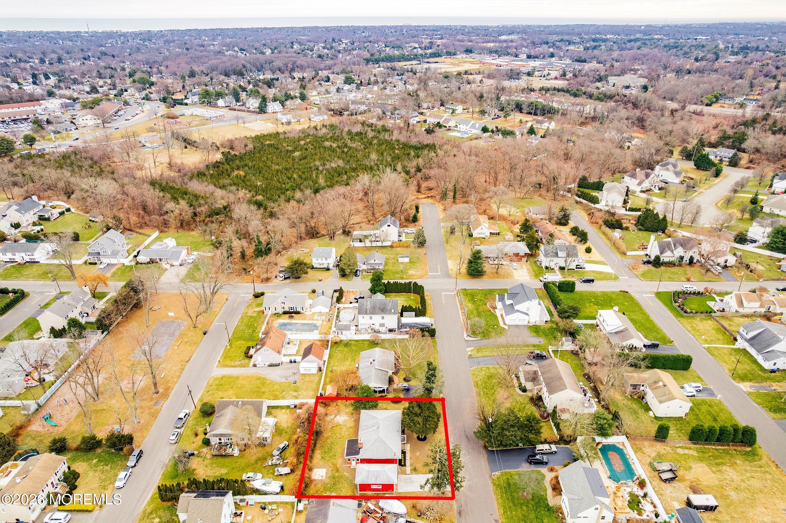 2710 Johnson Street Wall, NJ 07719 - Photo 31 of 38 an aerial view of residential houses with outdoor space