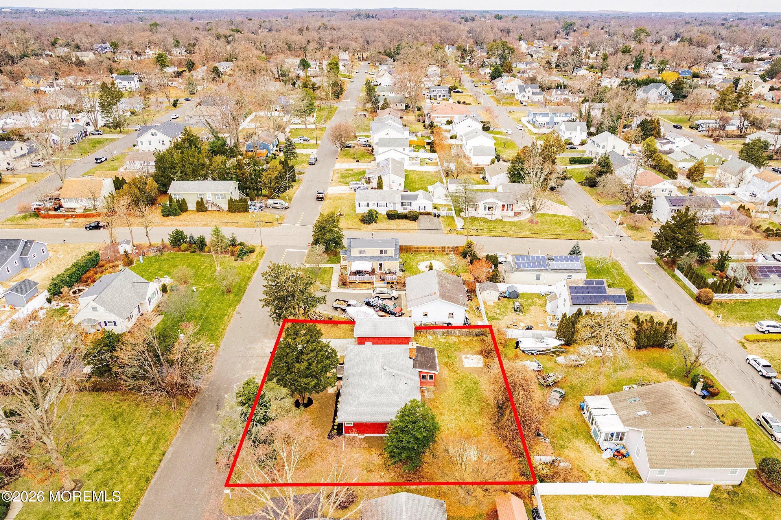 2710 Johnson Street Wall, NJ 07719 - Photo 33 of 38 an aerial view of residential houses with outdoor space