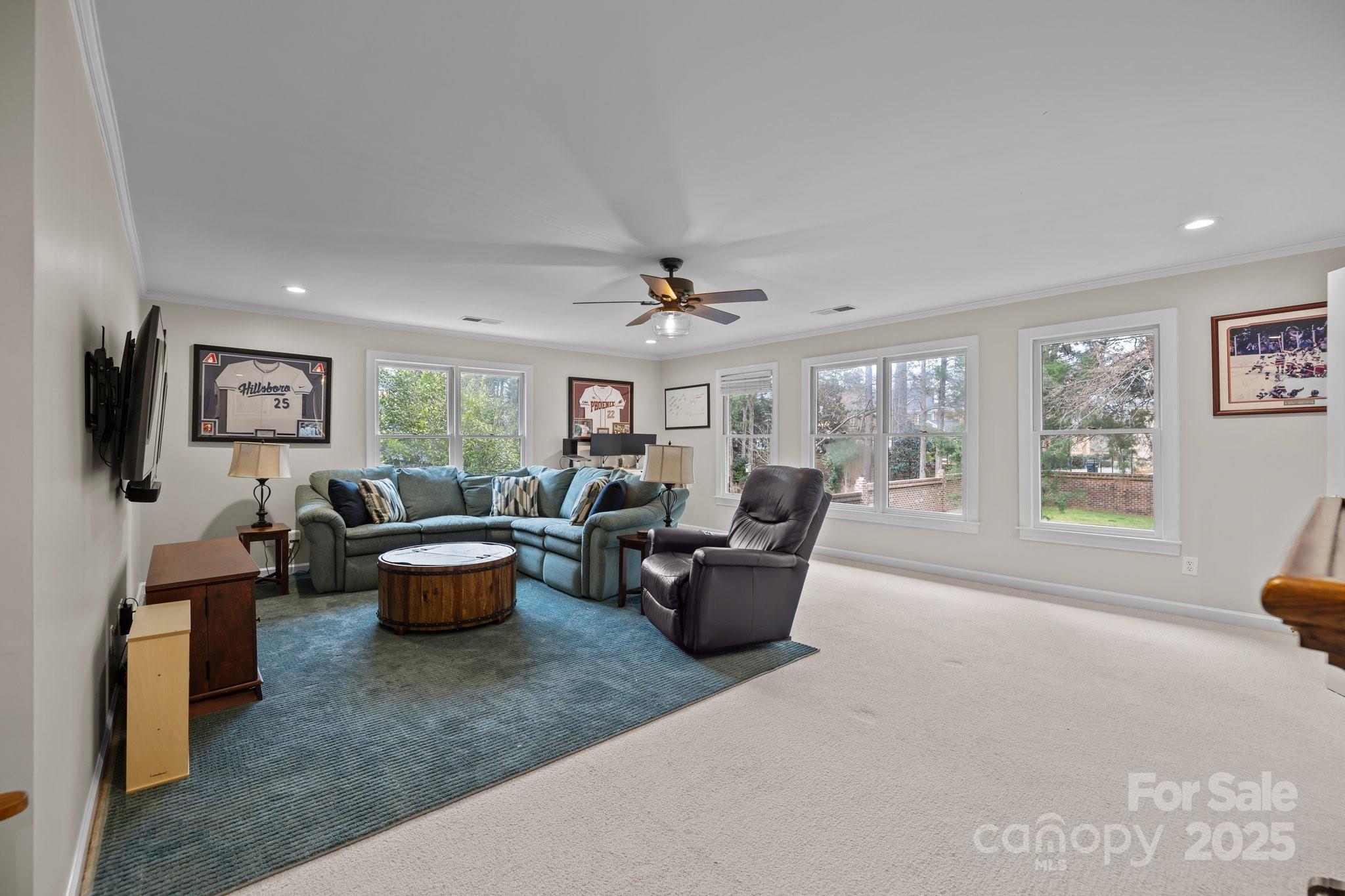 4739 Binfords Ridge Road Charlotte, NC 28226 - Photo 34 of 47 a living room with furniture and a window