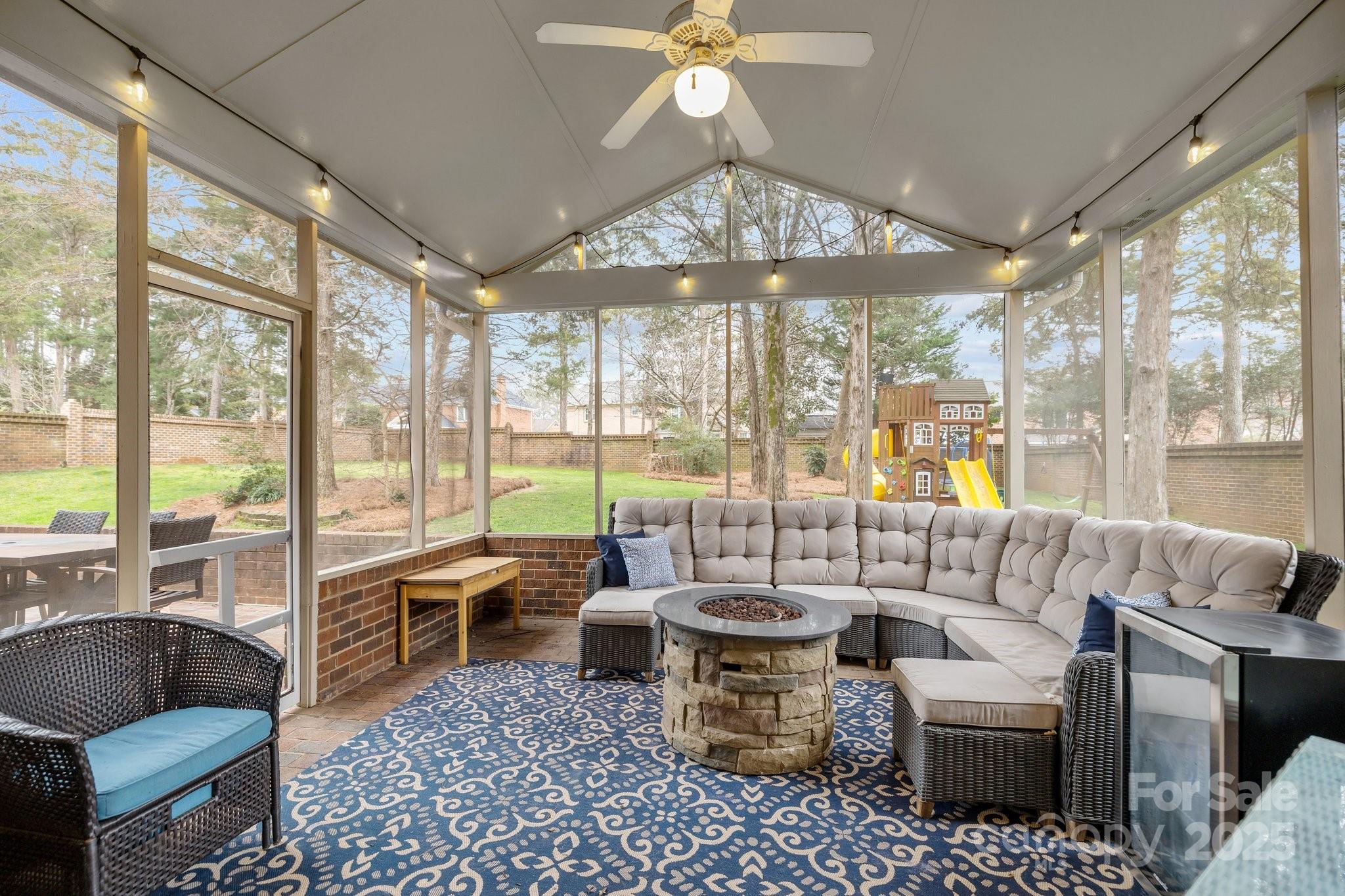 4739 Binfords Ridge Road Charlotte, NC 28226 - Photo 36 of 47 a living room with furniture and a large window
