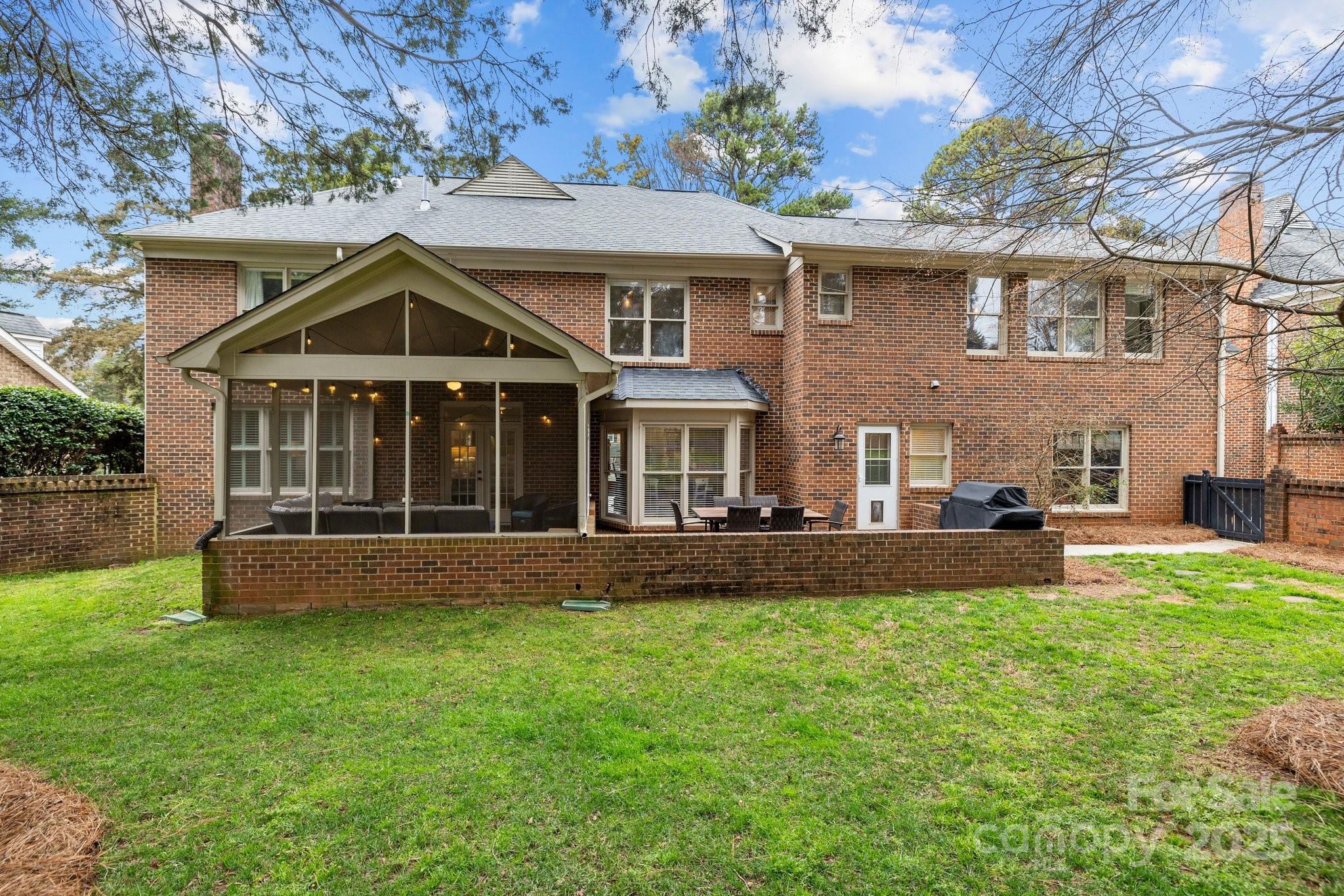 4739 Binfords Ridge Road Charlotte, NC 28226 - Photo 39 of 47 a front view of a house with a yard