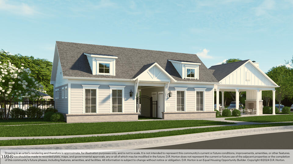 419 Belgian Red Way Wake Forest, NC 27587 - Photo 27 of 30 a front view of a house with a yard