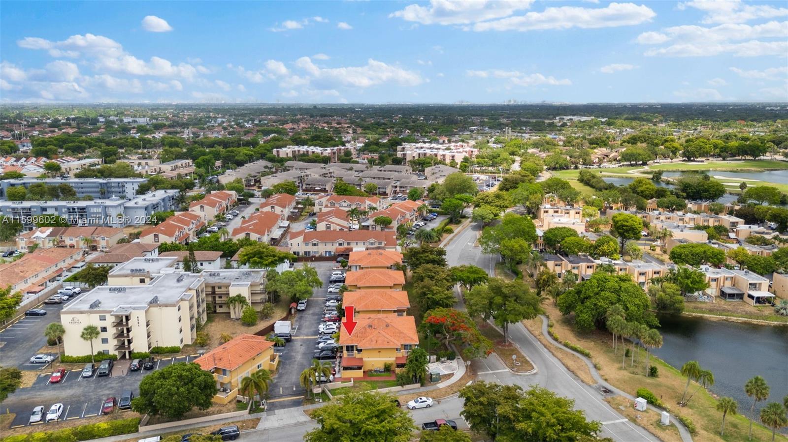 13926 Southwest 65th Terrace, Unit 3 Miami, FL 33183 - Photo 26 of 34 an aerial view of a city