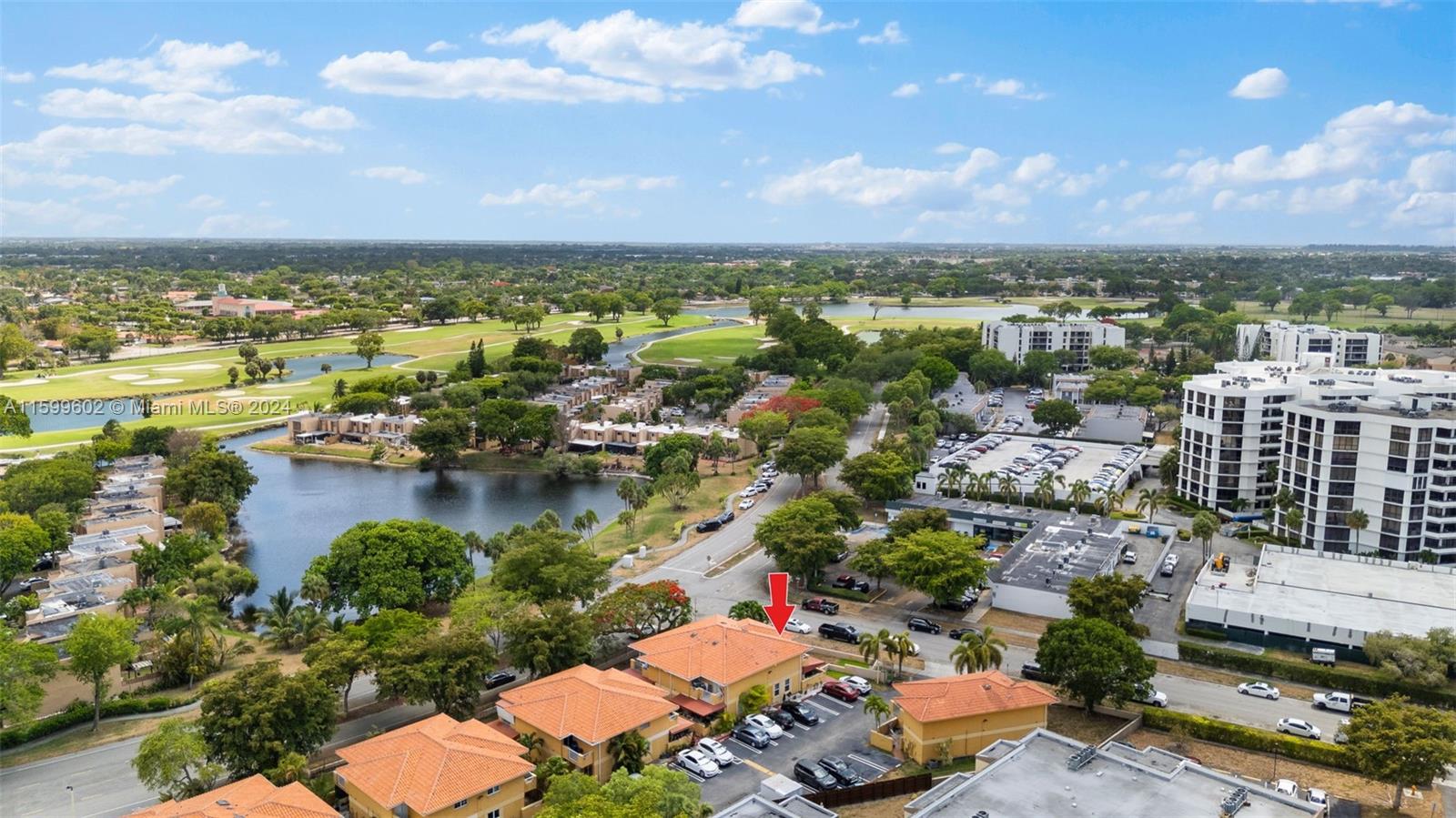 13926 Southwest 65th Terrace, Unit 3 Miami, FL 33183 - Photo 29 of 34 an aerial view of residential houses with outdoor space