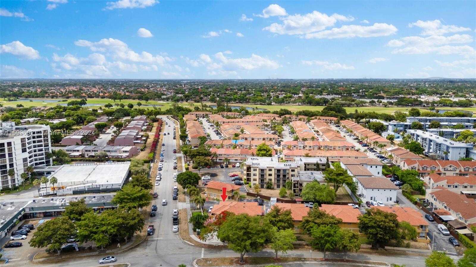 13926 Southwest 65th Terrace, Unit 3 Miami, FL 33183 - Photo 32 of 34 an aerial view of a city