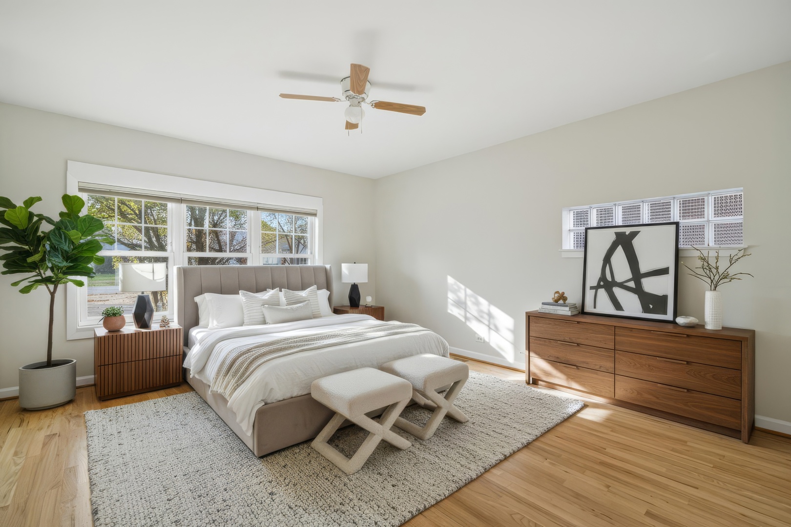 1700 Marguerite Street Park Ridge, IL 60068 - Photo 18 of 44 a bedroom with a bed and window