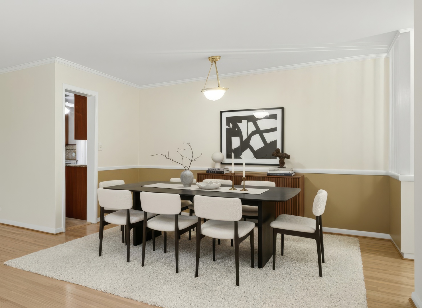 1700 Marguerite Street Park Ridge, IL 60068 - Photo 6 of 44 a view of a dining room with furniture and wooden floor