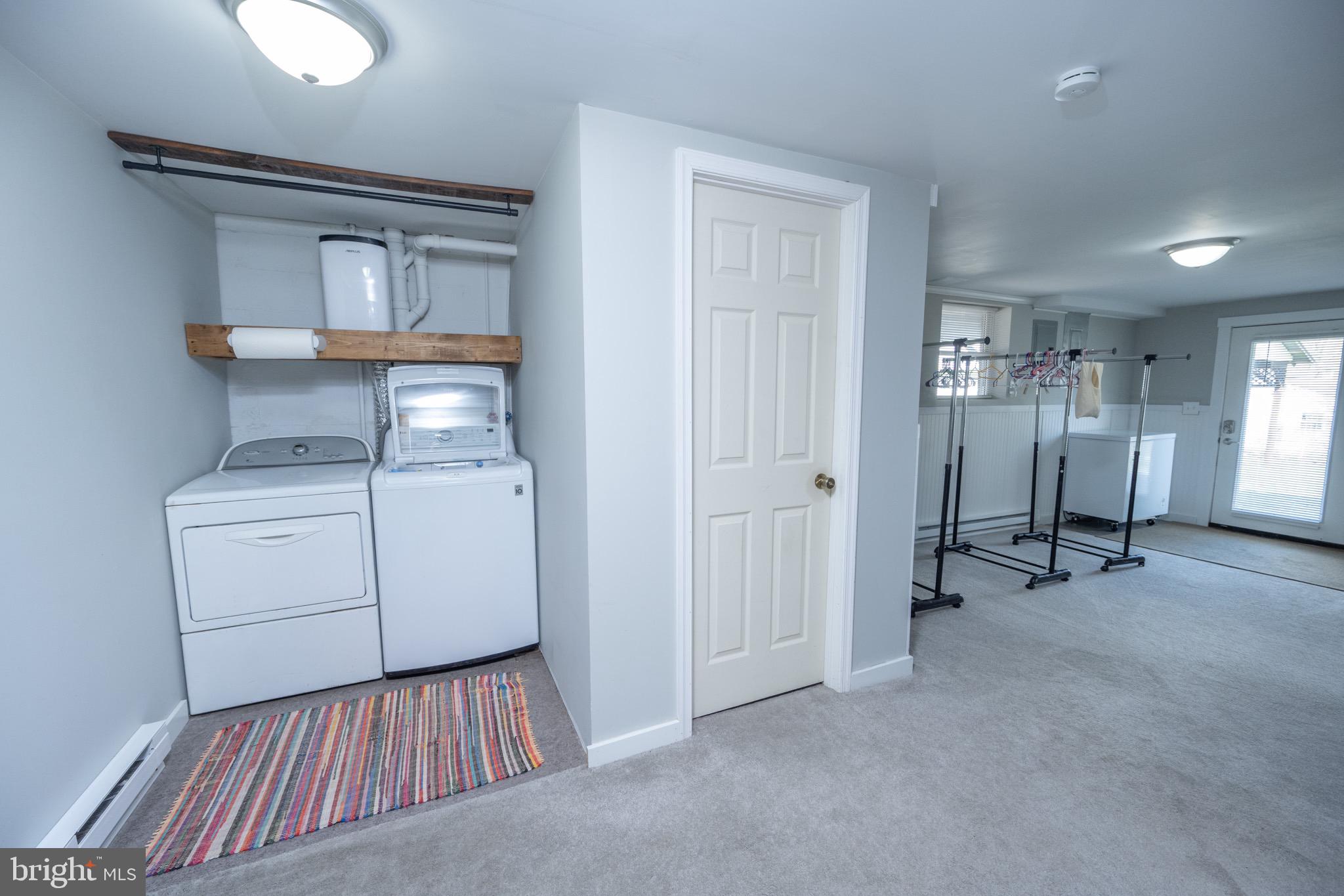18 Ollie North Road Oakland, MD 21550 - Photo 21 of 48 a view of a storage & utility room with closet dryer