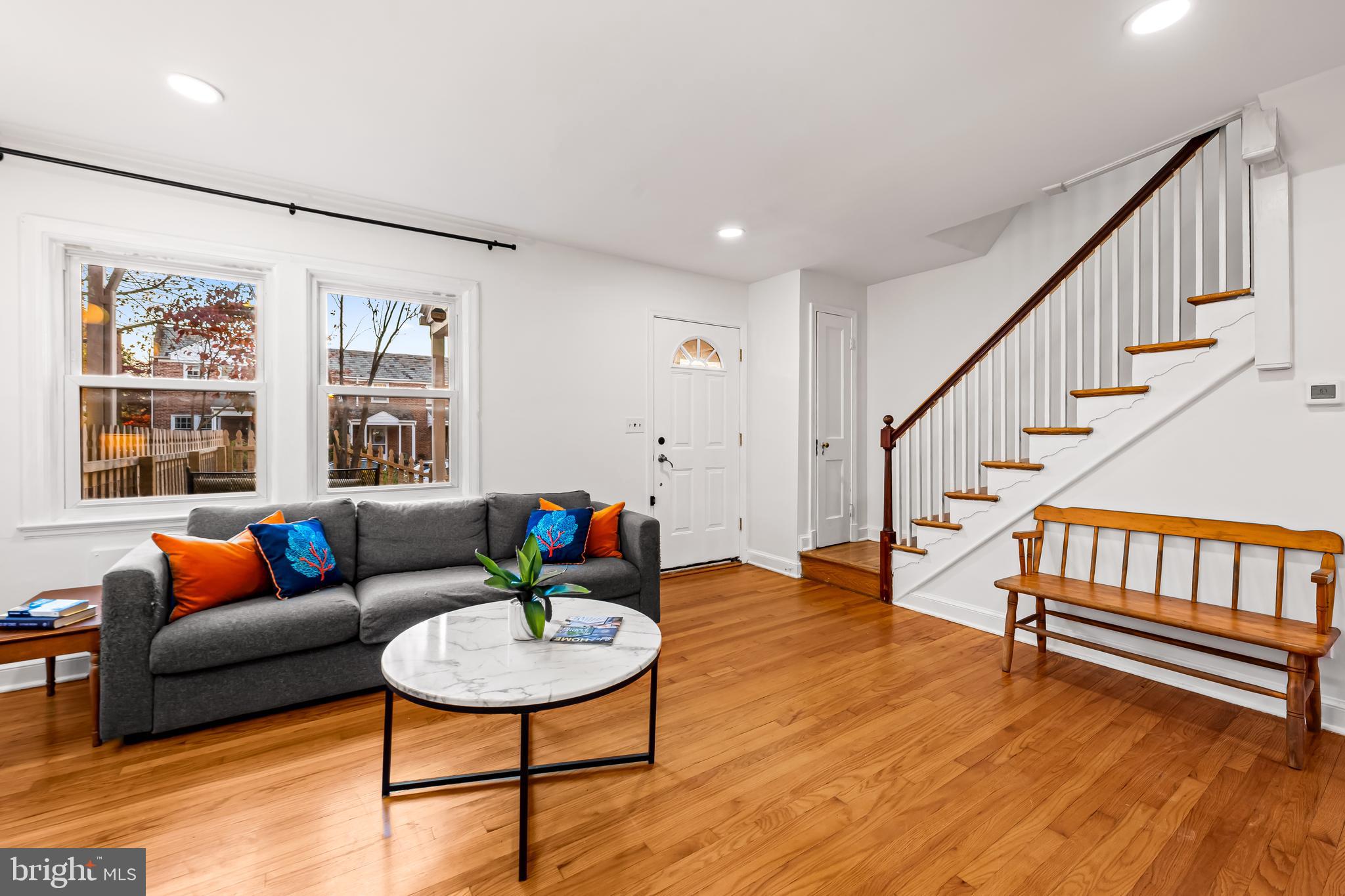 63 Burkshire Road Towson, MD 21286 - Photo 6 of 43 a living room with furniture and a window