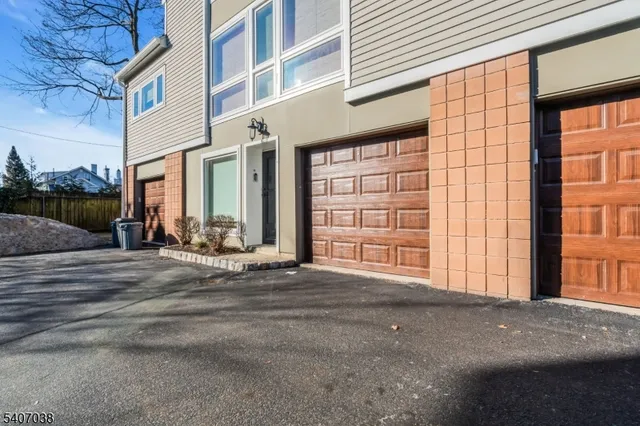 a view of a building with a street
