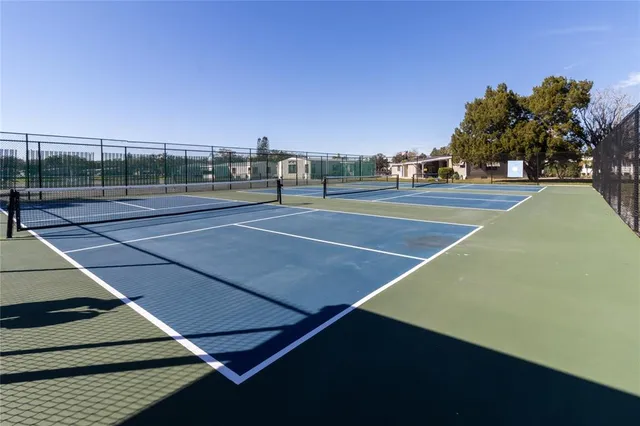 a view of a tennis court