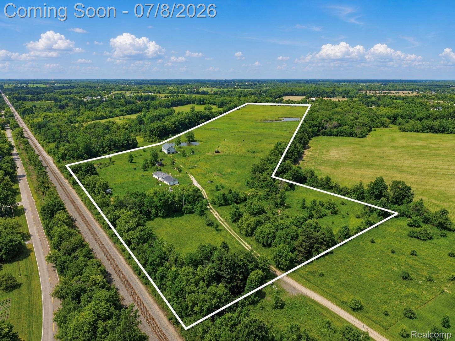 12229 Baldwin Road Gaines, MI 48436 - Photo 23 of 23 Aerial-P8.jpg
