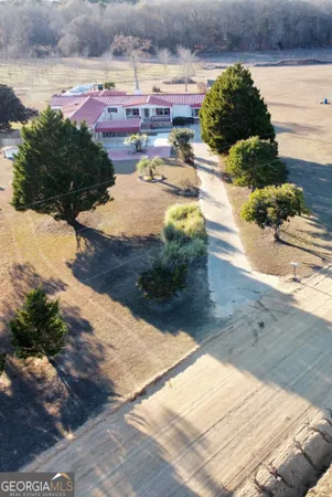 a view of swimming pool with an outdoor space