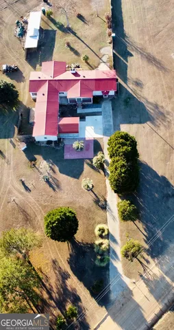 a view of city from the background