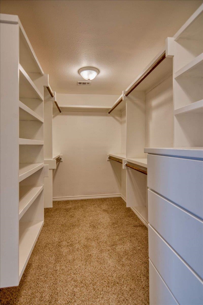243 East Flag Creek Ranch Road Llano, TX 78643 - Photo 13 of 29 a view of an empty walk in closet