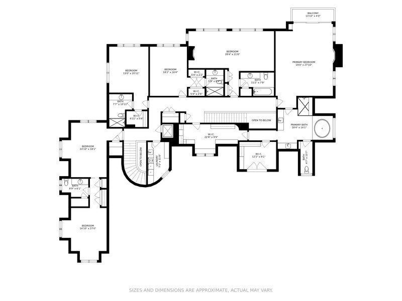 55 Stone Gate Road Lake Forest, IL 60045 - Photo 61 of 62 a picture of a bathroom with a sink and mirror