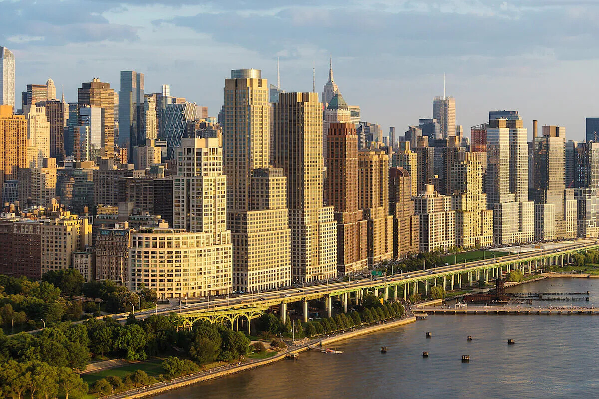 200 Riverside Boulevard, Unit 25C Manhattan, NY 10069 - Photo 16 of 17 a view of a city with tall buildings