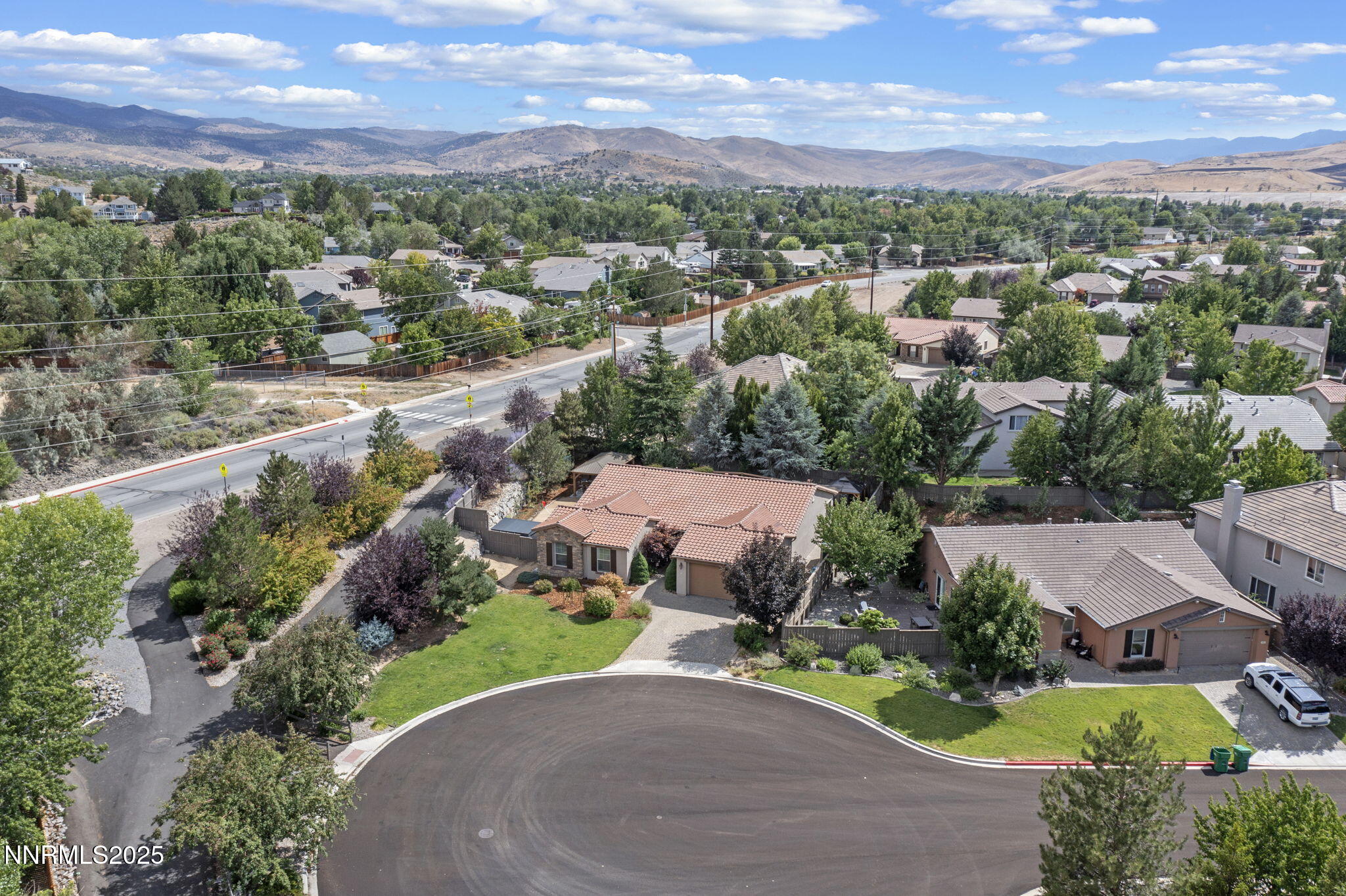 640 Preakness Court Reno, NV 89521 - Photo 55 of 59 an aerial view of a house with a garden