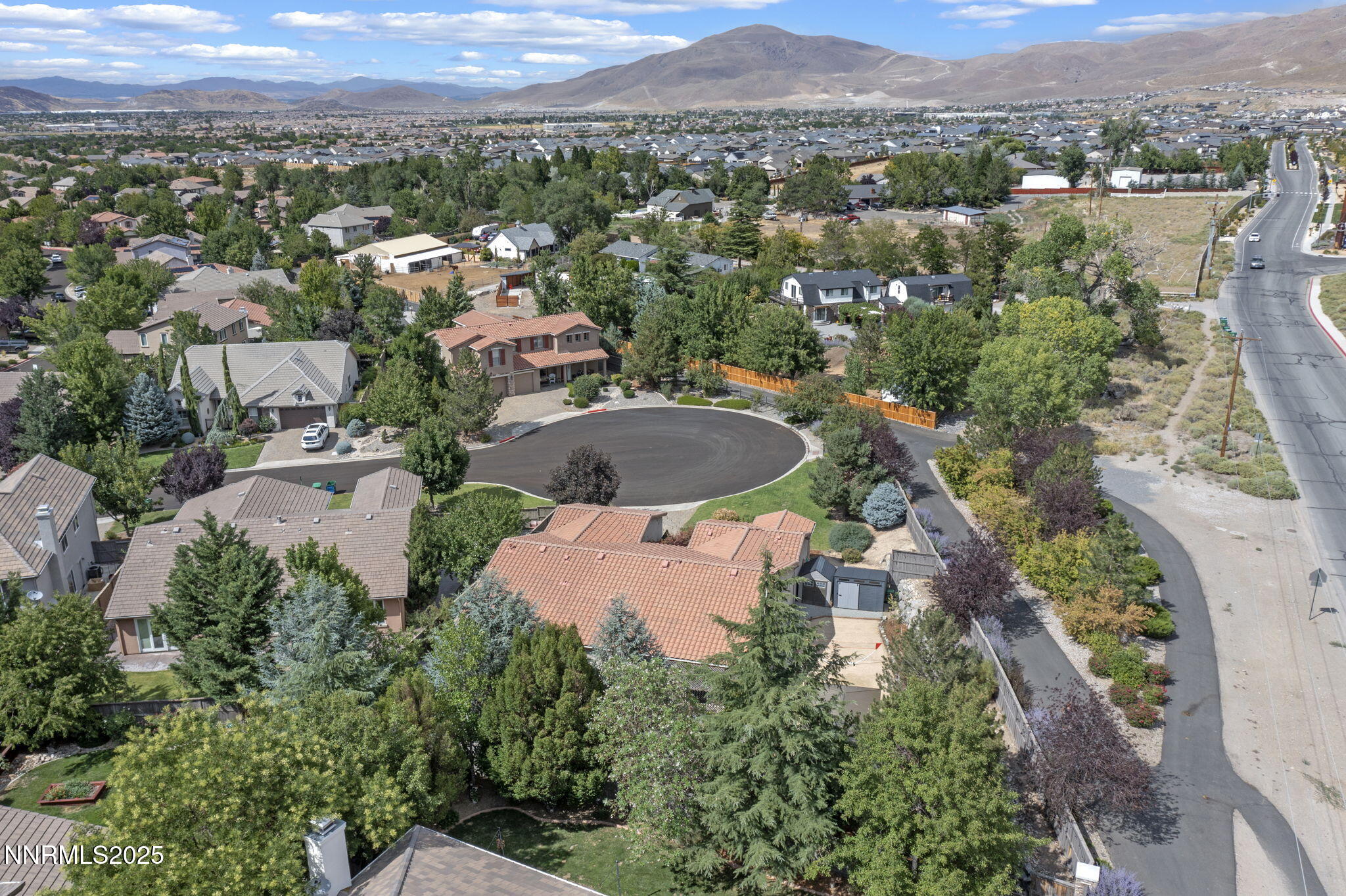 640 Preakness Court Reno, NV 89521 - Photo 57 of 59 an aerial view of a city with lots of residential buildings