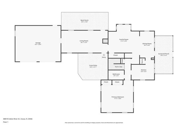 $975,000 | 3809 Indian River Drive, Cocoa, FL 32926