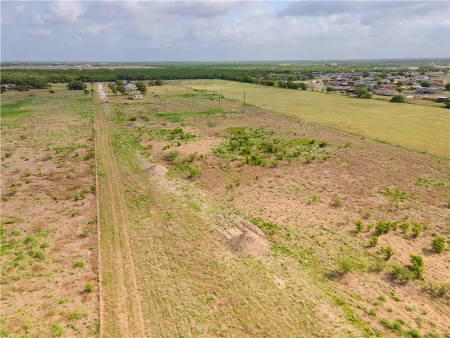 a view of a city and an ocean beach