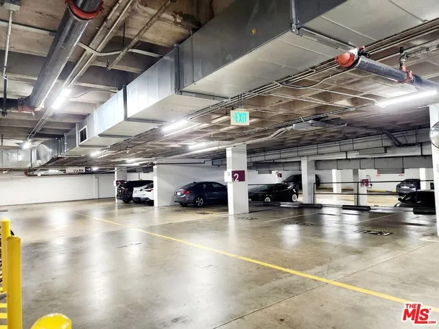 a view of a hallway with front door