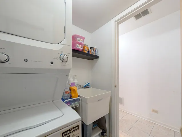 a bedroom with a bed and furniture