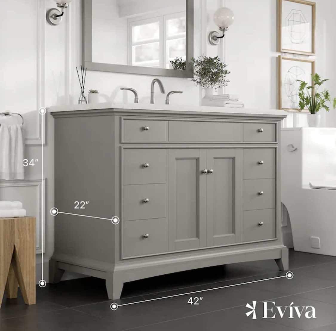 111 Cash Lane Madison, TN 37115 - Photo 7 of 18 a bathroom with a sink and a mirror