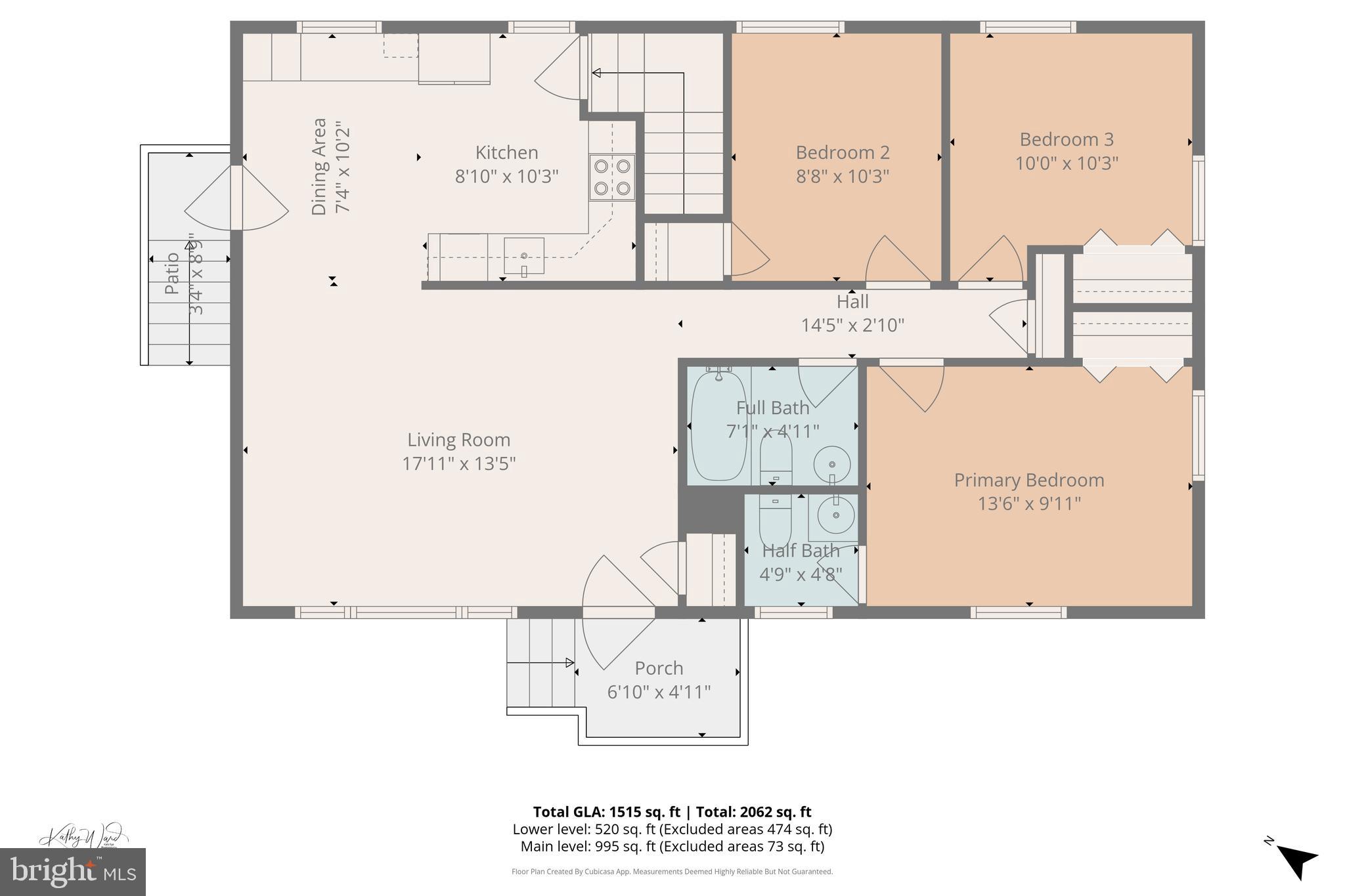 9333 Decatur Place Laurel, MD 20723 - Photo 28 of 30 Floor Plan: Main Level