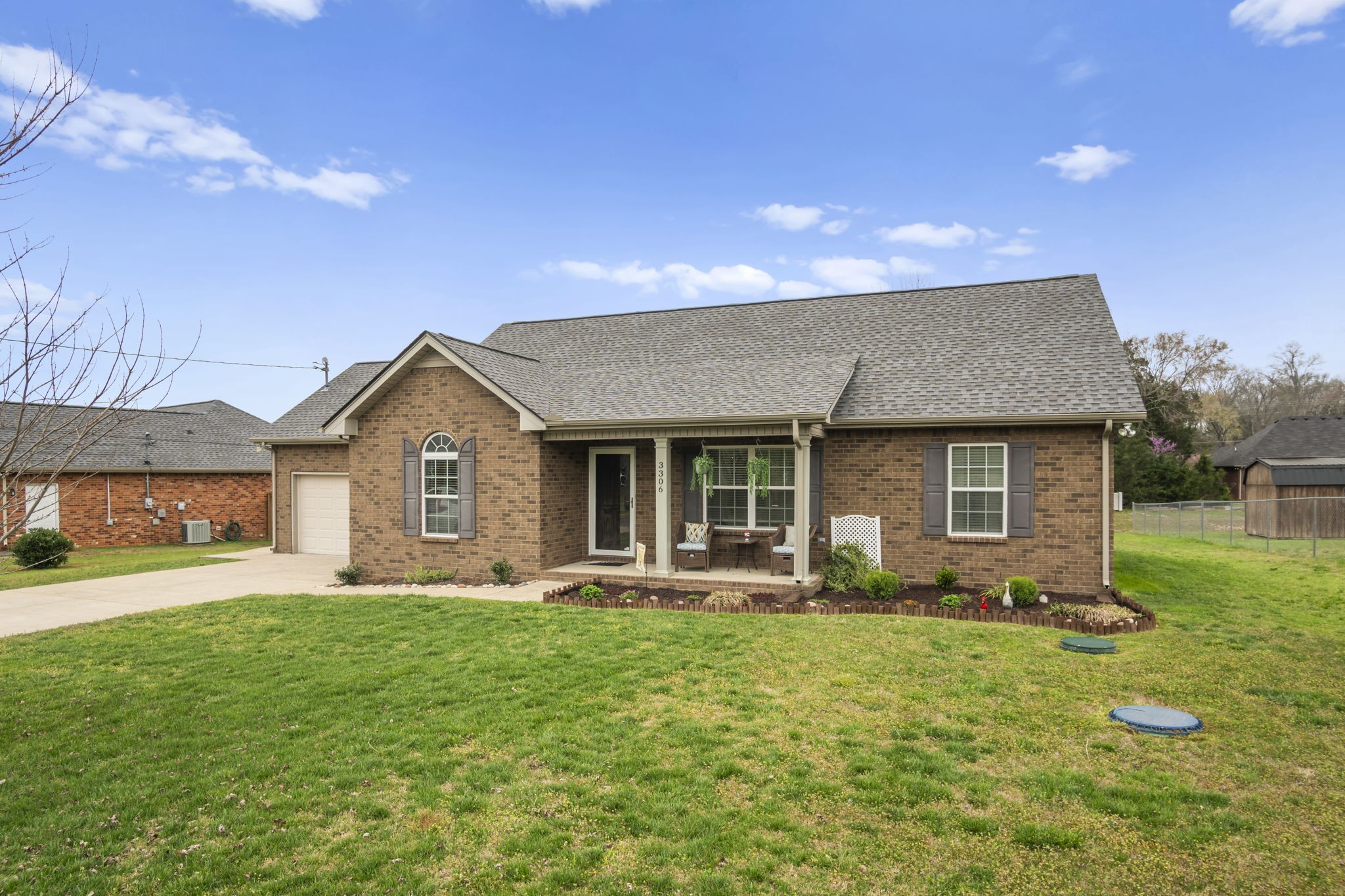 3306 Barretts Ridge Drive Murfreesboro, TN 37130 - Photo 3 of 24 a front view of house with yard and green space