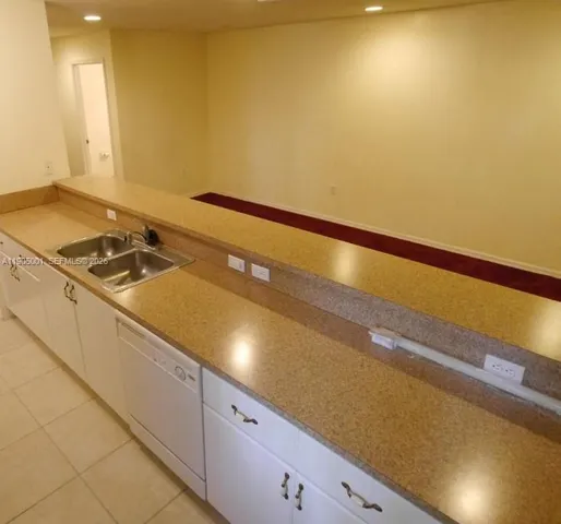 a close view of kitchen appliances