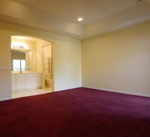 a view of empty room