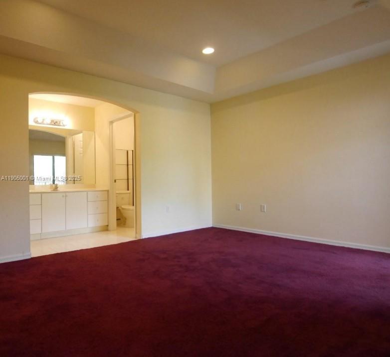 22911 Southwest 88th Place, Unit 521 Cutler Bay, FL 33190 - Photo 8 of 11 a view of empty room