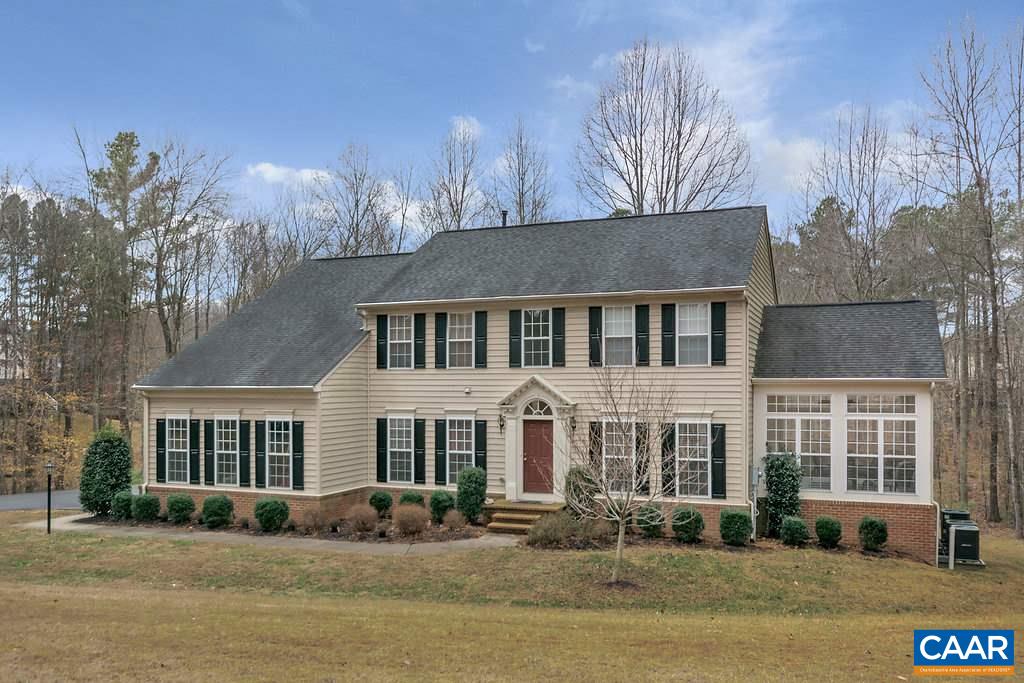 437 Willow Ridge Road Troy, VA 22974 - Photo 1 of 45 a front view of a house with yard and trees around