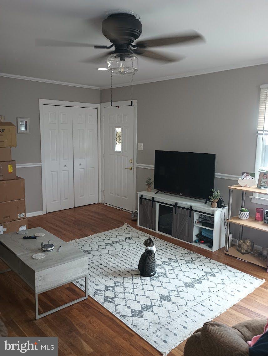 6 Pointville Road Pemberton, NJ 08068 - Photo 5 of 6 a bedroom with a bed and a flat screen television