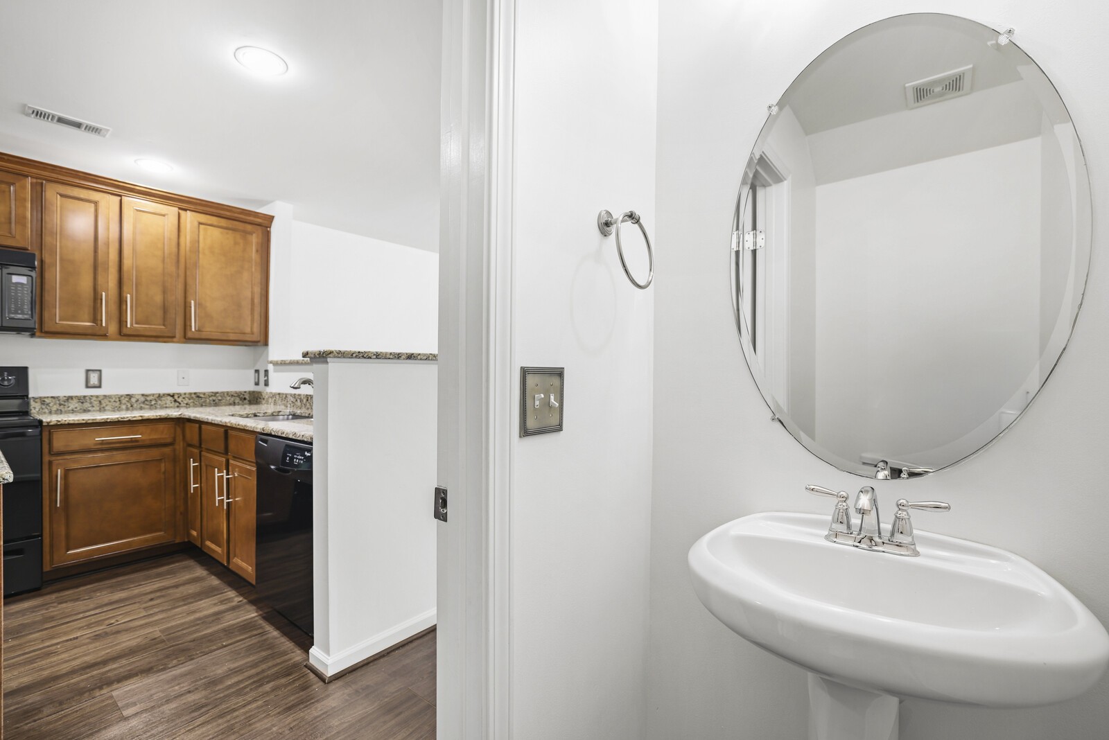 3946 Hoggett Ford Road Hermitage, TN 37076 - Photo 14 of 28 a bathroom with a sink and a mirror