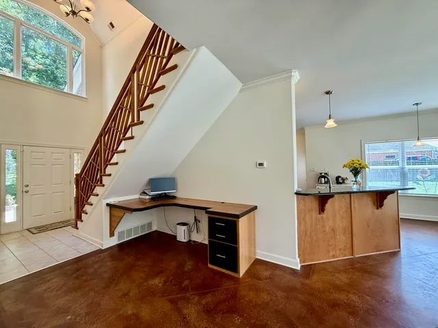 a view of an entryway