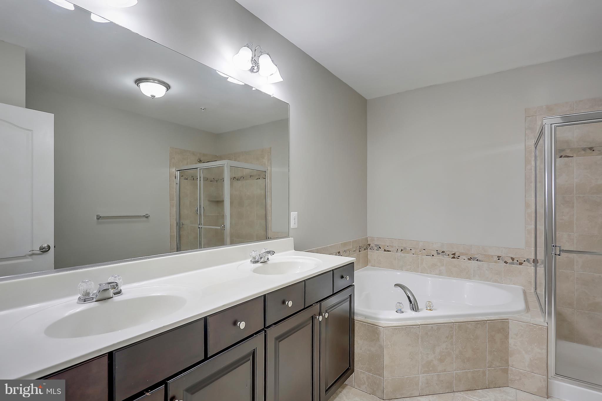 22932 Newcut Road, Unit 2272 Clarksburg, MD 20871 - Photo 18 of 30 Sumptuous master bath with soaking tub + shower