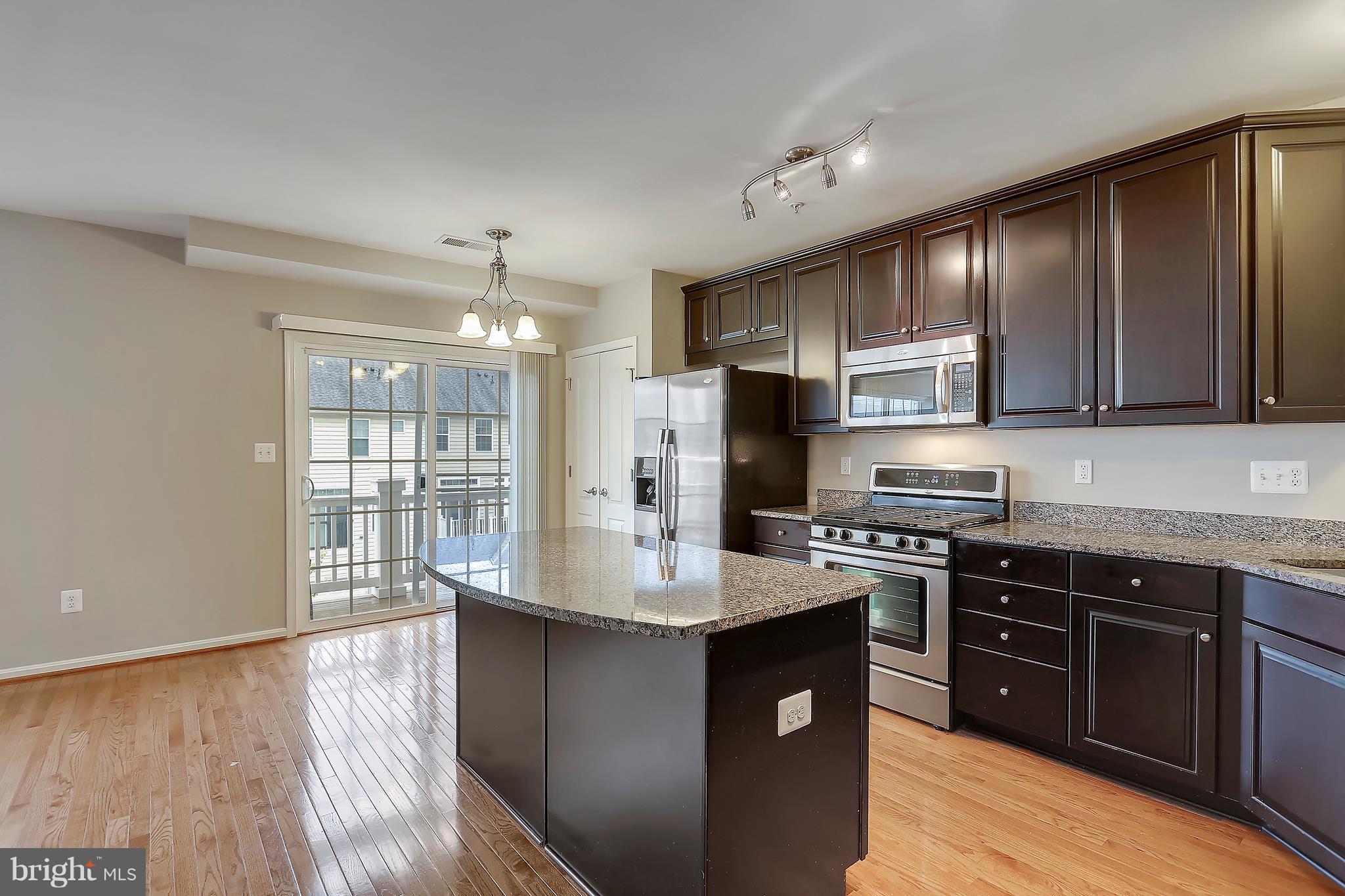 22932 Newcut Road, Unit 2272 Clarksburg, MD 20871 - Photo 4 of 30 Kitchen opens to balcony