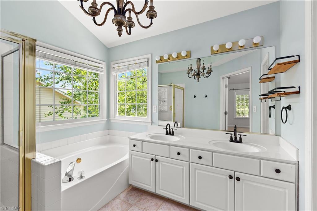 2230 Riley Forest Drive Winston-Salem, NC 27127 - Photo 17 of 25 Master Bath