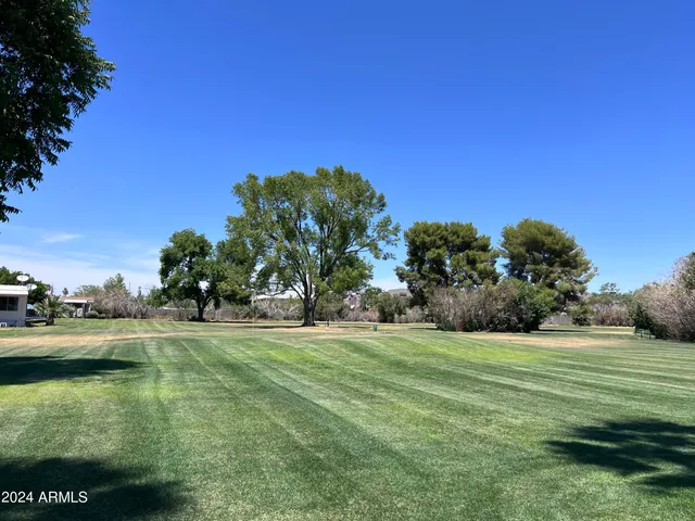 a view of a lake with houses