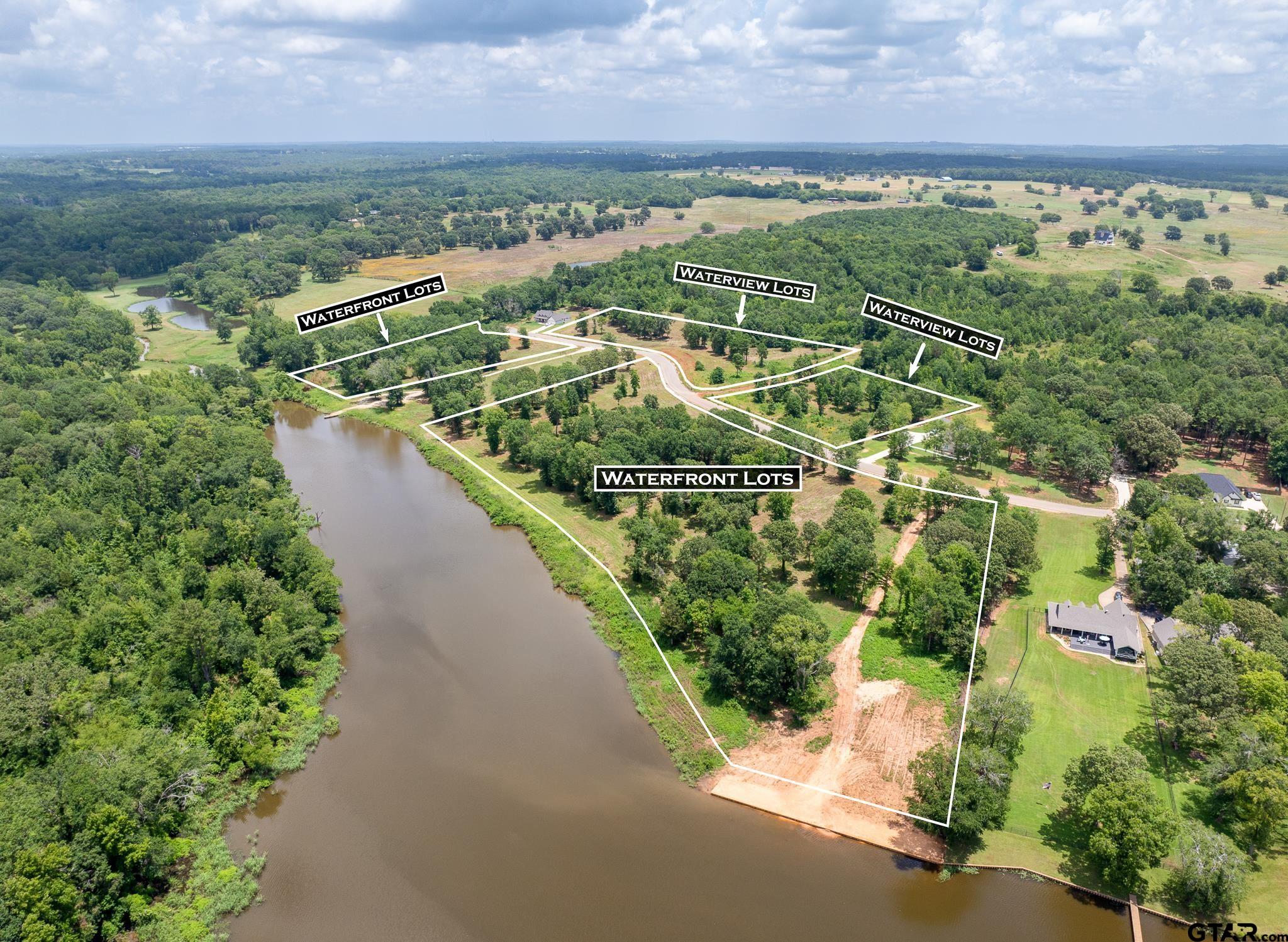 965 Stone Chimney Road Bullard, TX 75757 - Photo 4 of 7 an aerial view of residential houses with outdoor space and trees all around