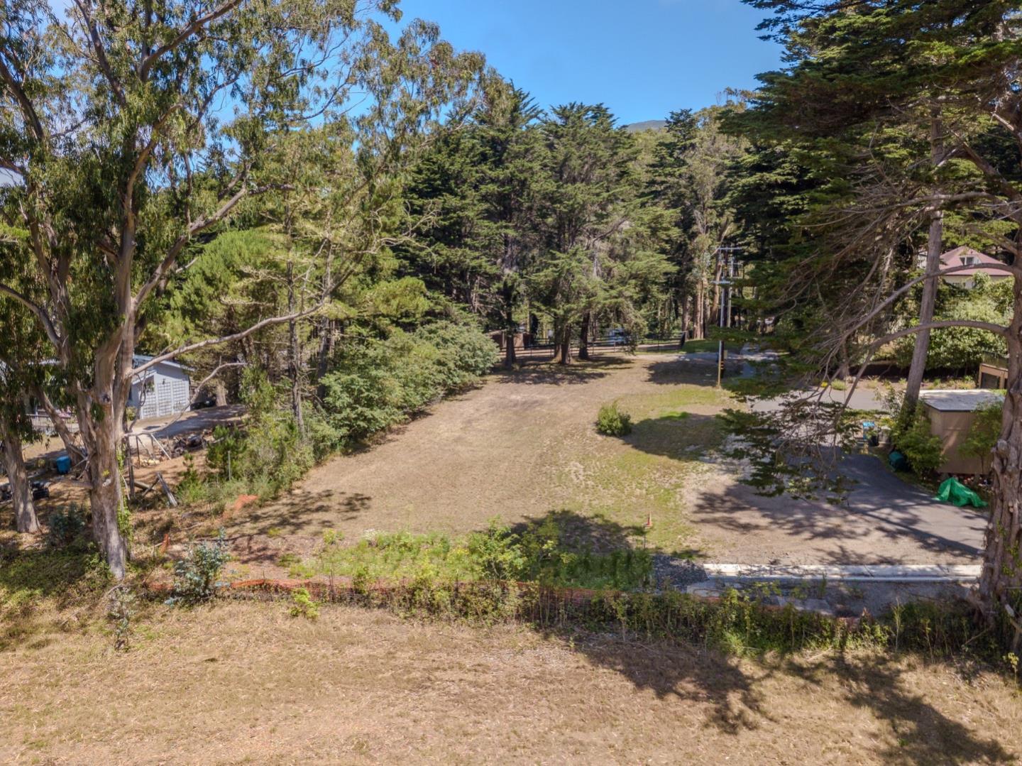 End Of End Of Hermosa Road Montara, CA 94037 - Photo 12 of 16 a view of swimming pool with a yard