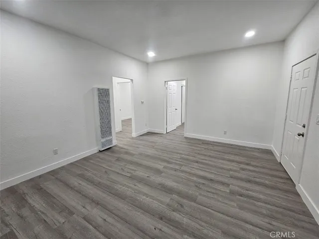 a close up of a mirror