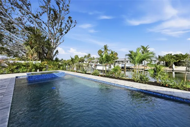 a view of a house with entertaining space