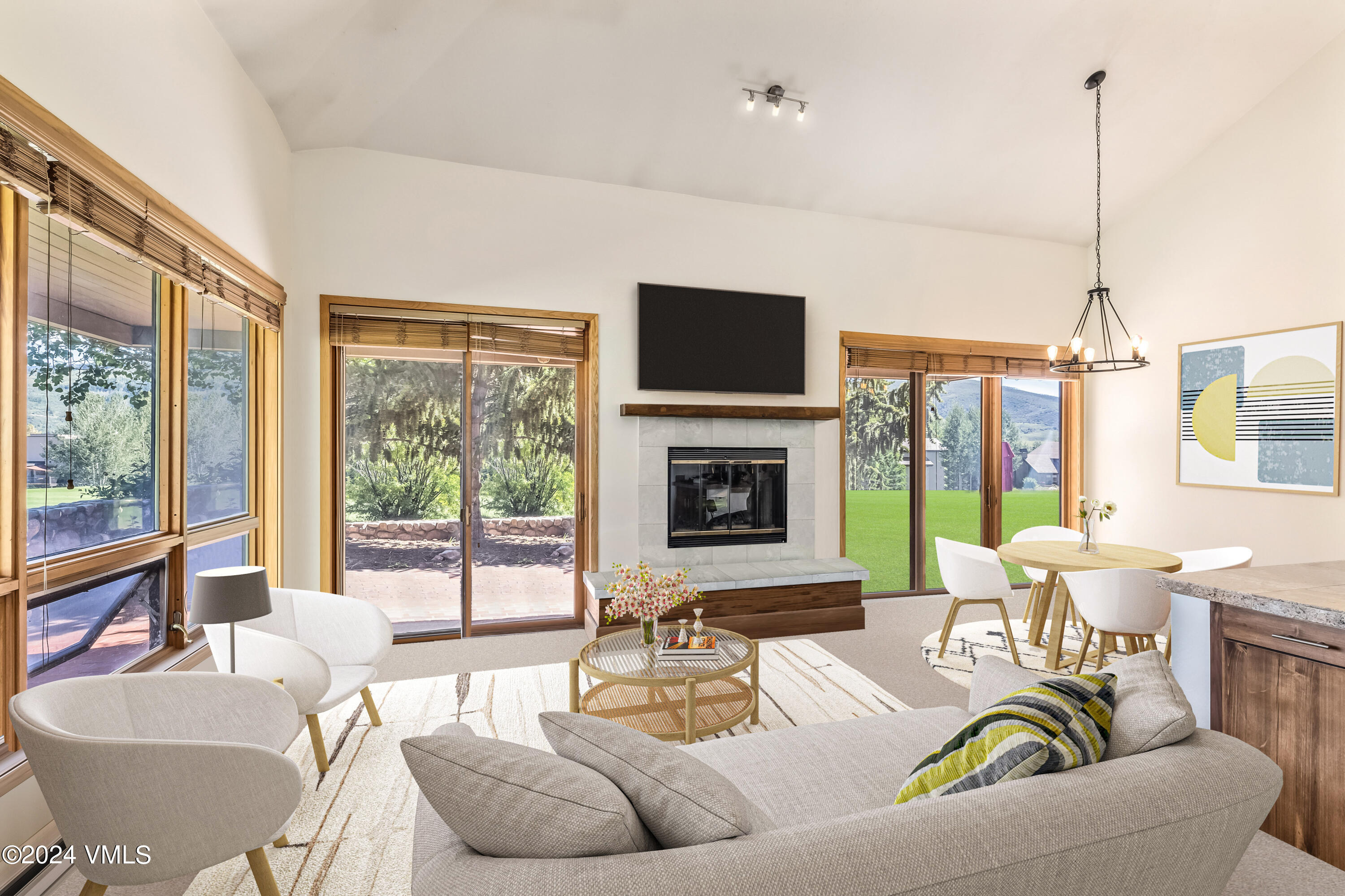 1121 Berry Creek Road, Unit C7 Edwards, CO 81632 - Photo 2 of 15 Virtually staged living room